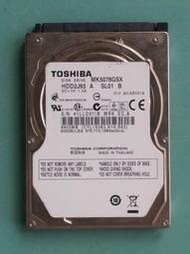 TOSHIBA東芝 2.5吋SATA 500GB(500G) NB筆電硬碟 MK5076GSX (Y) 517