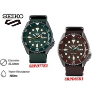 SEIKO SRPD77K1 / SRPD85K1 Seiko 5 SPORTS Automatic Canvas with NATO Strap