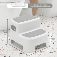 LG Bangku Tangga Anak Anti Slip Serbaguna Bangku Pijak Anak Bangku Toilet Kursi Step Stool Anak