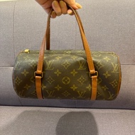 二手古著 LV 路易威登 二手圓筒包 26cm vintage 巴比龍