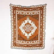 Bohemian Leisure Blanket Cover Home Decor Tassel Camping Blanket Picnic Mat Sofa Cover Sofa Towel No
