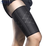TIMEKEY 1PC Professional High-Elastic Compression Thigh Support Prevents Muscle Strain Nylon Protect