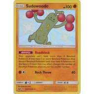 Pokemon TCG Card Sudowoodo SM Hidden Fates SV20/SV94 Shiny Rare