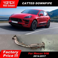 Car Exhaust Manifold Downpipe For porsche macan 2.0 T 3.0T Car Accessories With Catalytic Converter Header Without Cat P