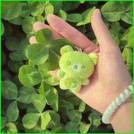 Rilakkuma Plushie Green Four Leaf Clover Plush Keychain Cute Bag Charm