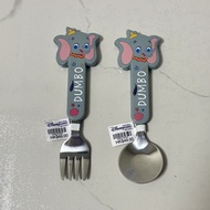 全新小飛象 餐具 匙羹 叉 香港迪士尼樂園