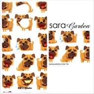 【Sara Garden】客製化 手機殼 SONY XA2 Ultra 保護殼 硬殼 手繪狗狗毛孩子
