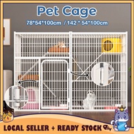 CATQUEEN Bungalow Cat Fence Dog Playpen Pet Fence Pet Playpen Dog Kennel Cats Rabbit Animals Pen Fen