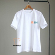BANK T-SHIRT BCA BNI MANDIRI COMMONWELTH BANK BTPN MEGA BSI BANK SYARIAH INDONESIA - BANK LOGO SHIRT