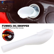 NOBELJIAOO Petrol Fuel Filler Filling Funnel Tube 8U5A-17B068-EB White for Ford C-Max Focus MK III 2