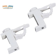store 2Pcs Adjustable Crossbar Rod Support Clamp Holder Curtain Rods Bracket Towel Sto