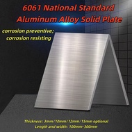 6061 Aluminum Alloy Plate Medium Thick Solid Aluminum Plate Industrial Hardware Processing Customize