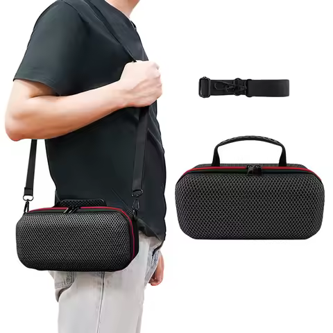 Carrying Case Dustproof Speaker Pouch Bag Shockproof Carrying Organizer Storage Bag for Marshall Mid