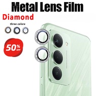 Diamond Metal Camera for Redmi 15 15C 4G 5G 2025 Tempered Glass Lens Ring Protector for Lens Cover