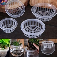 Suitable for Hydroponic and Aquarium Systems Plastic Mesh Pot Net Cloning Basket