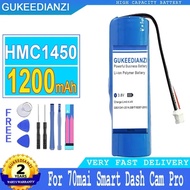 HMC1450 1200mAh Replacement High Capacity  70 mai 70mai Smart Dash Cam Pro Rejected Portable Battery