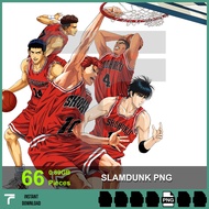 E0053 - Anime Comic art illustration PNG, SLAM DUNK PNG, Anime Slam dunk chracter PNG, Slam Dunk bun