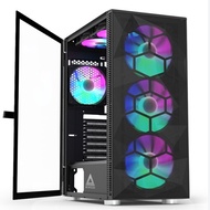 (X3) SERIES RGB MESH & GLASS CASE (เคส) MONTECH X3 * (BLACK  WHITE)  สินค้าของแท้ประกัน 1ปี