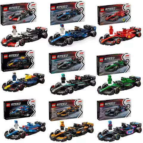 LEGO Building Blocks Super Racing Series Building Blocks Toys Boys' and Children's Puzzle Toys Gift