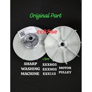 SHARP WASHING MACHINE MOTOR PULLEY ESX715 ESX705 ESX805 ESX858 ESX905 ESX958 ESX1168 ESX1278 ESX156 