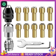 1F 【HOT SALE】 Drill Chuck Collet Set, 28 Pcs Chuck Collet Kit(1/32 - 1/8Inch)Replacement