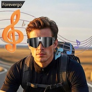 FOREVERGO Smart AI Glasses 8MP Camera Anti-shake Video Recording Photo Bluetooth Call For Cycling Sp