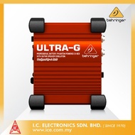 BEHRINGER ULTRA-G GI100 Professional Battery/Phantom Powered DI-Box with Guitar Speaker Emulation