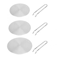 【sought-after】 Electric Stainless Steel Induction Cooker Heat Diffuser Induction Plate Adapter Conve