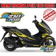 HONDA New body sticker PCX 160 2025 stripingHONDA PCX 2025 motorcycle variations PCX 160 2025HONDA