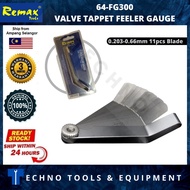 11PCS VALVE TAPPET FEELER GAUGE 64-FG300