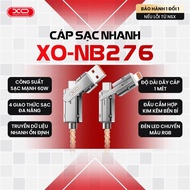 Cáp Sạc Đa Năng 4in1 XO-NB276 Chính Hãng Xuất Khẩu Sạc Lightning Type-C USB-A USB-C .Dùng Cho Điện T