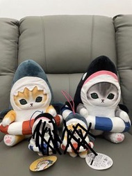 Mofusand 鯊魚貓咪毛絨公仔