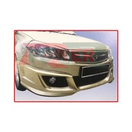 Proton Saga FL FLX (2011) Front Skirt Skirting Bumper Lower Lip Spoiler Polyurethane PU Bodykit Body Kit Part - Raw Material Rubber State