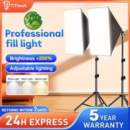 Foto Studio Light Set 50x70cm Softbox Lighting E27 Socket Light Lamp 5500K Studio Lighting Set Photo