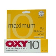 Oxy 10 Acne Pimple Treatment - Benzoyl Peroxide (10g)