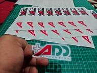 stiker shock add sticker shock tabung +add hitam dan putih sticker stiker uv