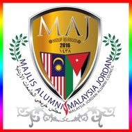CAR STICKER - Majlis Alumni Malaysia Jordan - MAJ