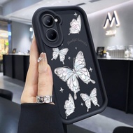 MATA Realme C33 Phone Case Whale Case in English HP Pattern Silicone Case Softcase sky eyes stairs