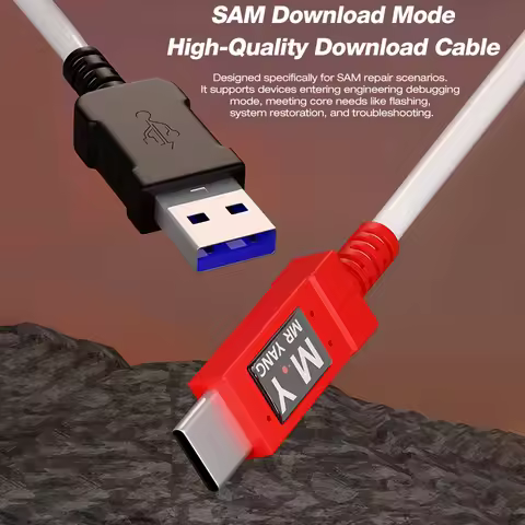 YCS M.Y SAM Fast Recovery Mode Data Cable USB TO TYPE-C Plug-and-Play No PC Required for Samsung S8 