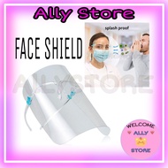 Transparent Face Shield with Glasses Cover Protector Face Shield