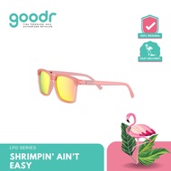 Goodr LFG Series sports glasses - SHRIMPING AINT EASY