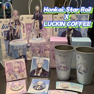 Official Merch Luckin Coffee X Honkai: Star Rail Collaboration Phainon & Castorice HSR
