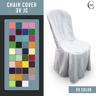 (3V) Chair Cover for Plastic Chair (3V  Chair) , wedding event chair cover , sarung kerusi plastik