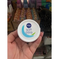 Nivea cream soft POT BULAT besar 100 gram & Nivea extra white radiant & smooth cream 100ml