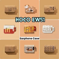 【超值】For HOCO EW51 Case Cute Cartoon Textile Crafts Earphone Case Casing Cover