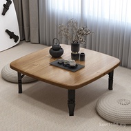 Table XD7E Folding Table Household Small Table Floor Computer Table Desk Folding Bed Tatami Dining T