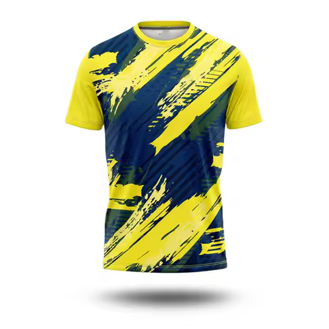 Summer Football Sport T-shirt Men Clothing Street 3D Print Stripe Fashion Jersey Tee 2025 Novelty Fa