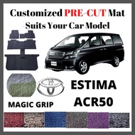 TOYOTA ESTIMA ACR50 16mm Customized Car Carpet Coil Floor Mat Carpet Magic Grip Car mat