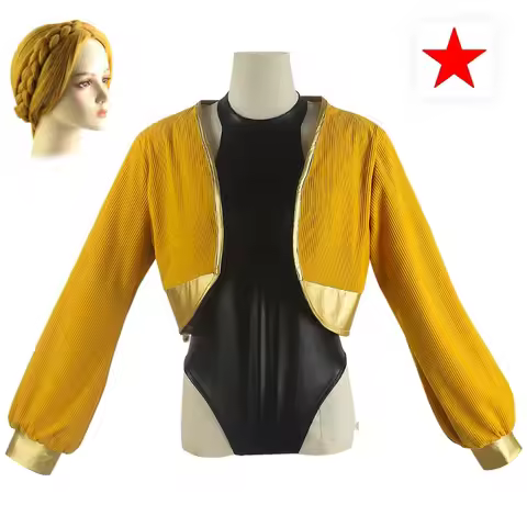 Game Atomic Heart Swimsuit Cosplay Costume Women Robot Twin Jumpsuit Wig Swimsuit Cos Swimwear Jacke