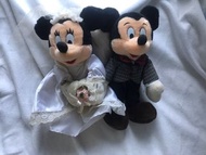 迪士尼 米奇米妮 結婚公仔 Disney Mickey and Minnie